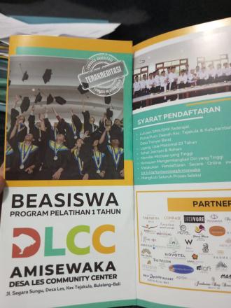 AMISEWAKA,BEA SISWA PELATIHAN 1 TAHUN DLCC